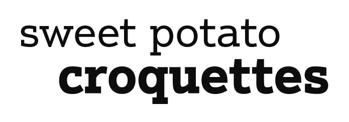 sweet potato croquettes